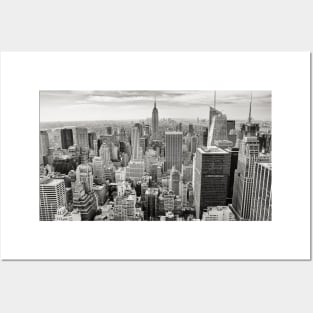 Manhattan Skyline Posters and Art